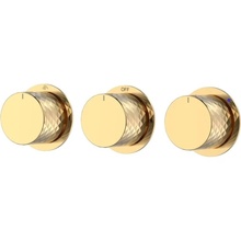 Boheme STICK DIAMOND 124-3-G.1 Встраиваемый для ванны Золото Смеситель для ванны, Италия - фото 1 - фото 1