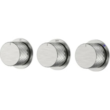 Boheme STICK DIAMOND 124-3-NB.1 Встраиваемый для ванны Брашированный никель Смеситель для ванны, Италия - фото 1 - фото 1