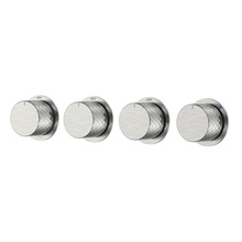 Boheme STICK DIAMOND 124-5-NB.1 Встраиваемый Брашированный никель Смеситель с термостатом для ванны с душем, Италия - фото 1 - фото 1