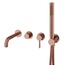 Boheme Uno 464-3-CB Для ванны с душем Брашированная медь Смеситель для ванны, Италия - фото 1 Boheme Uno 464-3-CB Для ванны с душем Брашированная медь Смеситель для ванны, Италия - фото 1