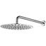 Boheme Uno 422-TOP-INOX Сталь 30 Верхний душ 30x30x11,2 см, Италия - фото 1