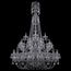 Bohemia Art Classic 44876 11.11.20+10+5.400.3d.XL-170.Cr.Sp Люстра подвесная  - фото 1
