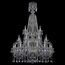 Bohemia Art Classic 44906 11.12.16+8+4.300.3d.XL-132.Gd.Sp Люстра подвесная  - фото 1