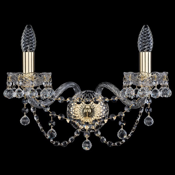 Bohemia Art Classic 46327 10.26.2.165.Gd.B Бра 36x23 см - фото 1 Bohemia Art Classic 46327 10.26.2.165.Gd.B Бра 36x23 см - фото 1