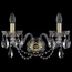 Bohemia Ivele Crystal 1400 1402B/2/195XL/G Бра 35x25 см, Чехия - фото 1