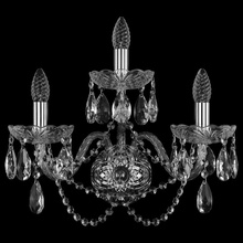 Bohemia Ivele Crystal 1400 1402B/2+1/195XL/Ni Бра 35x25 см, Чехия - фото 1 - фото 1