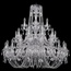Bohemia Ivele Crystal 1402 1402/20+10+5/360/3d/Ni Люстра подвесная Чехия - фото 1