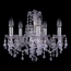 Bohemia Ivele Crystal 1410 1410/5/141/Ni/V0300 Люстра подвесная Чехия - фото 1
