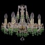 Bohemia Ivele Crystal 1410 1410/6/160/G/V5001 Люстра подвесная Чехия - фото 1