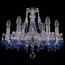 Bohemia Ivele Crystal 1410 1410/6/160/Ni/V3001 Люстра подвесная Чехия - фото 1