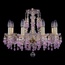 Bohemia Ivele Crystal 1410 1410/8/160/G/V7010 Люстра подвесная Чехия - фото 1