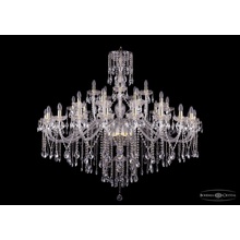 Bohemia Ivele Crystal 1415 1415/20+10+5/530/G Люстра подвесная Чехия - фото 1 - фото 1