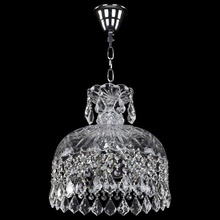 Bohemia Ivele Crystal 1478 14781/30 Ni Leafs Потолочный светильник Чехия - фото 1 - фото 2