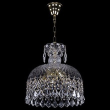 Bohemia Ivele Crystal 1478 14781/30 G Leafs Потолочный светильник Чехия - фото 1 - фото 2