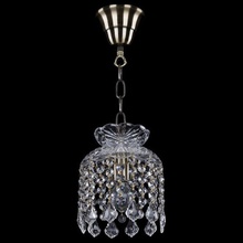 Bohemia Ivele Crystal 1478 14781/15 Pa Leafs Потолочный светильник Чехия - фото 1 - фото 2