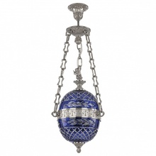 Bohemia Ivele Crystal 7100 71000P/20 Ni Clear-Blue/H-1J FA3S Светильник Чехия - фото 1 - фото 1