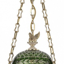 Bohemia Ivele Crystal 7100 71000P/25 GW Clear-Green/H-1J FS1S Светильник Чехия - фото 1 - фото 2