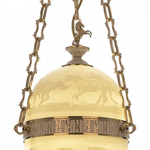 Bohemia Ivele Crystal 7100 71000P/25 GW Horse Y8 FH1S Светильник Чехия - фото 1 - фото 3