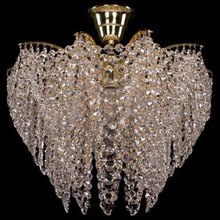 Bohemia Ivele Crystal 7706 77061/42 G Люстра потолочная Чехия - фото 1 - фото 1