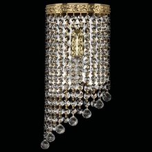 Bohemia Ivele Crystal 8340 83401BL/15IV-33 G Balls Бра 15x33 см, Чехия - фото 1 - фото 1