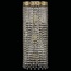Bohemia Ivele Crystal 8340 83401B/20IV-50 G Drops Бра 20x50 см, Чехия - фото 1