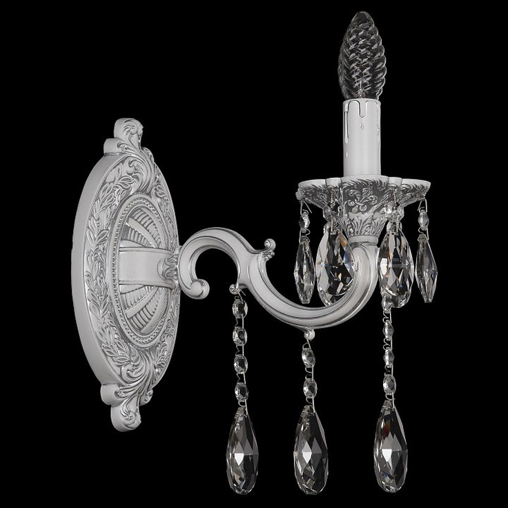 Bohemia Ivele Crystal AL7801 AL7801B10/1/175 A WMN Бра 13x30 см, Чехия - фото 1 Bohemia Ivele Crystal AL7801 AL7801B10/1/175 A WMN Бра 13x30 см, Чехия - фото 1
