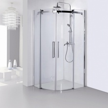 Bravat Wave BS090.1202S Прозрачное стекло / Хром 90x90 Душевой уголок 90x90x200 см, Германия - фото 1 - фото 2