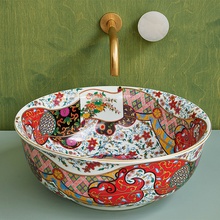 Bronze de Luxe Festival 2231 Орнамент 40 Раковина 40x40x14 см, Россия - фото 1 - фото 4