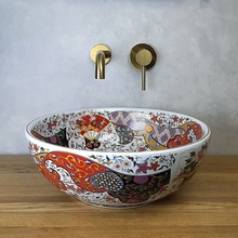 Bronze de Luxe Festival 2231 Орнамент 40 Раковина 40x40x14 см, Россия - фото 1 - 3 Bronze de Luxe Festival 2231 Орнамент 40 Раковина 40x40x14 см, Россия - фото 1 - фото 3