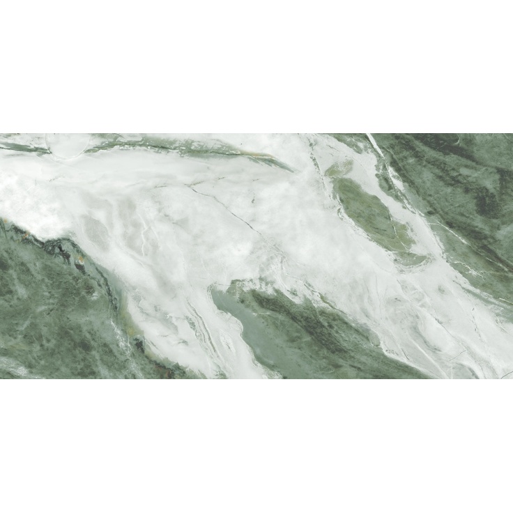 Buono Ceramica Marble MVL4417P Patagonia Magna Green Glossy Керамогранит 60x120 см, Индия, под мрамор - фото 1