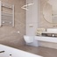 Buono Ceramica Soft 60x120 см, керамогранит, Индия, под мрамор - фото интерьера 1