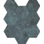 Caesar Alchemy AFXD Navy 3D Hexagon Декор 28x34 см, Италия, под камень  - фото 1