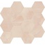 Caesar Anima Futura AGFI Pink Onyx Composizone Esagono Luc Мозаика 28,5x33 см, Италия, под мозаику - фото 1
