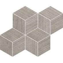 Caesar Keymood AGTQ Smoke Hexa Stripes Декор 38x47 см, Италия, под камень  - фото 1 - фото 1