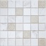 Leedo Art Stone Dolomiti bianco 48x48x8 матовая Мозаика 30x30 см, Китай, под мозаику - фото 1
