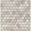 Caramelle Pietrine Hexagonal Travertino Silver MAT hex Мозаика 29,5x30,5 см, Китай, под мозаику - фото 1
