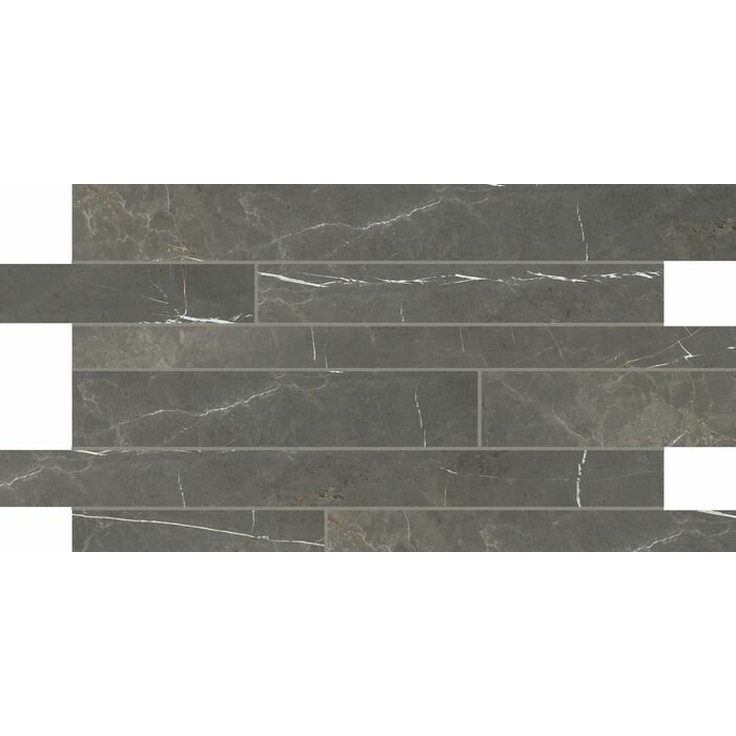 Casa Dolce Casa (Florim) Stones and More 2.0 756700 Amani Bronze Glossy Listello Sfalsato Мозаика 30x60 см, Италия, под мозаику - фото 1