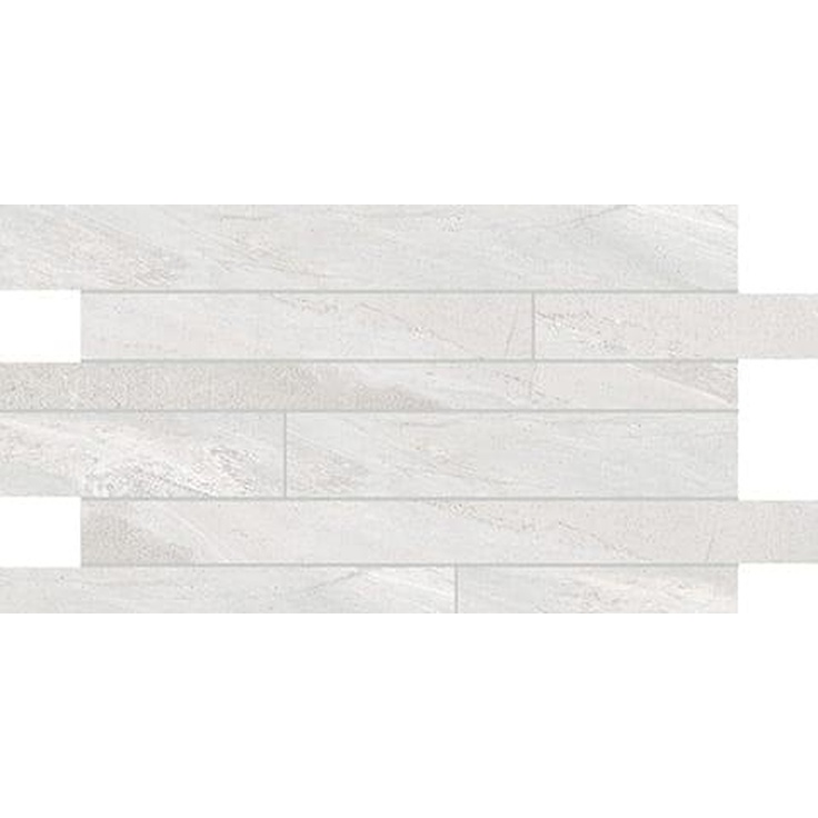 Casa Dolce Casa (Florim) Stones and More 2.0 742287 Burl White Glossy Modulo Listello Sfalsato Мозаика 30x60 см, Италия - фото 1