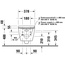 Catalano ME by Starck 2510092096 Унитаз подвесной 57,5x36x35,5 см, Италия - фото 7