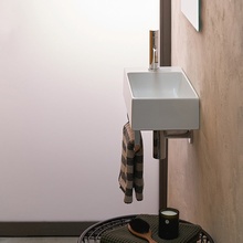Catalano Premium 0220521001 Белый глянец 50 Раковина 25x50x12 см, Италия - фото 1 - фото 3