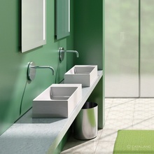 Catalano Premium 0220521001 Белый глянец 50 Раковина 25x50x12 см, Италия - фото 1 - фото 4