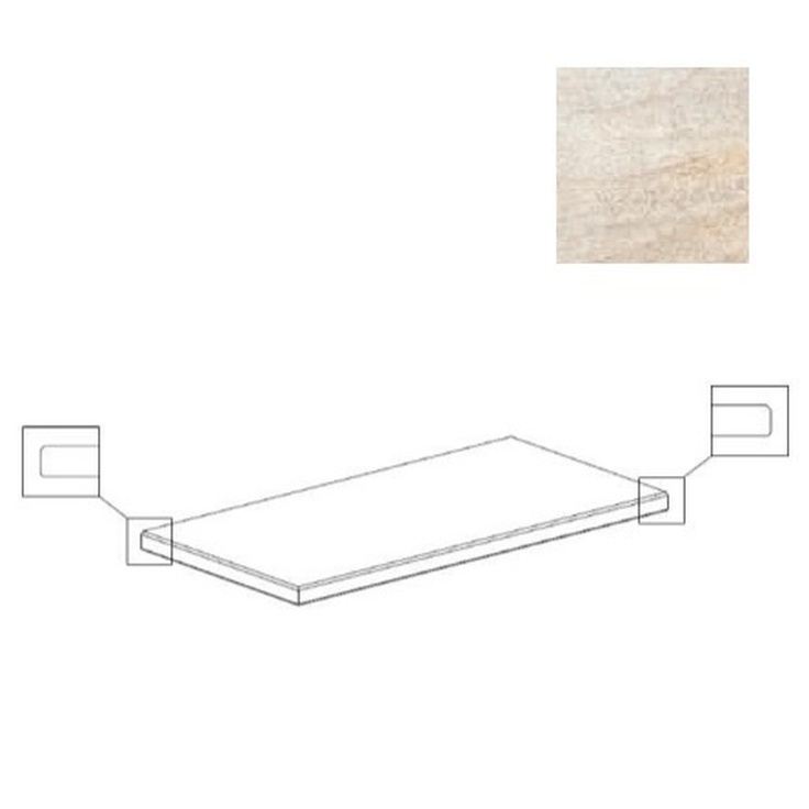 Century Two 0 94827 Desert Two Gradone Angolare Dx Toro Bordo Nat Угловая ступень 50x100 см, Италия, под камень - фото 1 Century Two 0 94827 Desert Two Gradone Angolare Dx Toro Bordo Nat Угловая ступень 50x100 см, Италия, под камень - фото 1