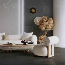 Ceradim Techno Grafito 59,5x59,5, керамогранит, Индия, под камень - фото интерьера 1 Ceradim Techno Grafito 59,5x59,5, керамогранит, Индия, под камень - фото интерьера 1 - фото 1
