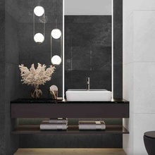 Ceradim Techno Grafito 59,5x59,5, керамогранит, Индия, под камень - фото интерьера 1 - 3 Ceradim Techno Grafito 59,5x59,5, керамогранит, Индия, под камень - фото интерьера 1 - фото 3