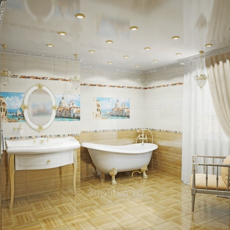 Ceramica Classic Venezia 30x30, керамика, Россия - фото интерьера 1