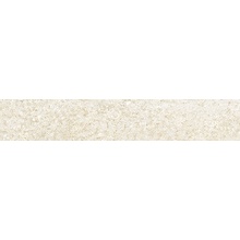 Ceramica Fioranese Borgogna BGB611 Battiscopa Bianco Плинтус 6,8x61,4 см, Италия, под камень  - фото 1 - фото 1