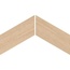 Ceramica Fioranese Bridge 0DGL252 Chevron Rovere Naturale Керамогранит 21,4x49,5 см, Италия, под дерево - фото 1