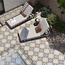 Ceramica Fioranese Cementine OpenAir 20x20 см, керамогранит, Италия, под камень  - фото интерьера 5