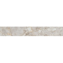 Ceramica Fioranese Frammenta CGB601L Battiscopa Bianco Luc Плинтус 7,5x60,4 см, Италия, под камень  - фото 1 - фото 1