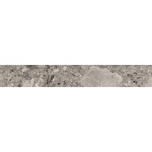 Ceramica Fioranese Frammenta CGB607R Battiscopa Grigio Scuro Nat Плинтус 7,5x60,4 см, Италия, под камень  - фото 1 - фото 1